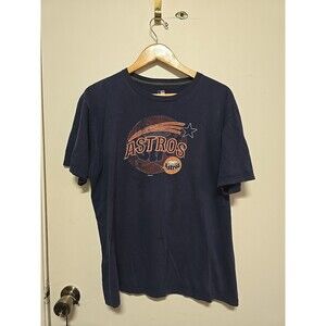 Vintage MLB Houston Astros Baseball T-Shirt Men's Extra Large Black